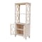 International Concepts Josephine Solid Wood Bookcase with 2 Doors  - Unfinished SH-19 - alternate 2